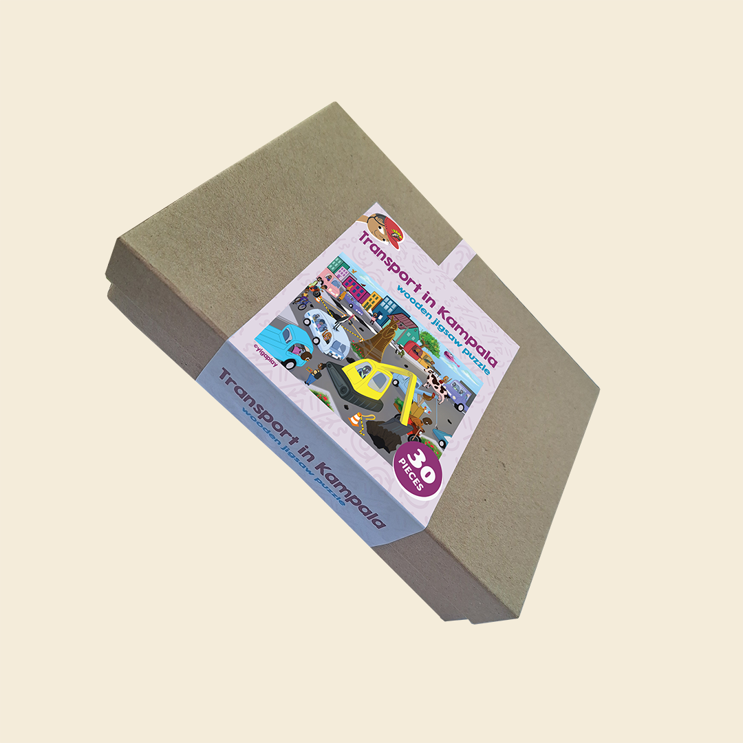 Transport in Kampala Wooden Jigsaw Puzzle